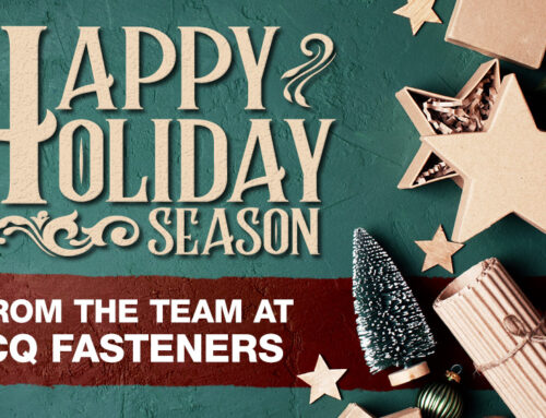 Merry Christmas & Happy New Year from the team at CQ Fasteners!